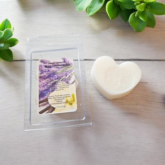 Sweet Lavender Solid Conditioner Bar