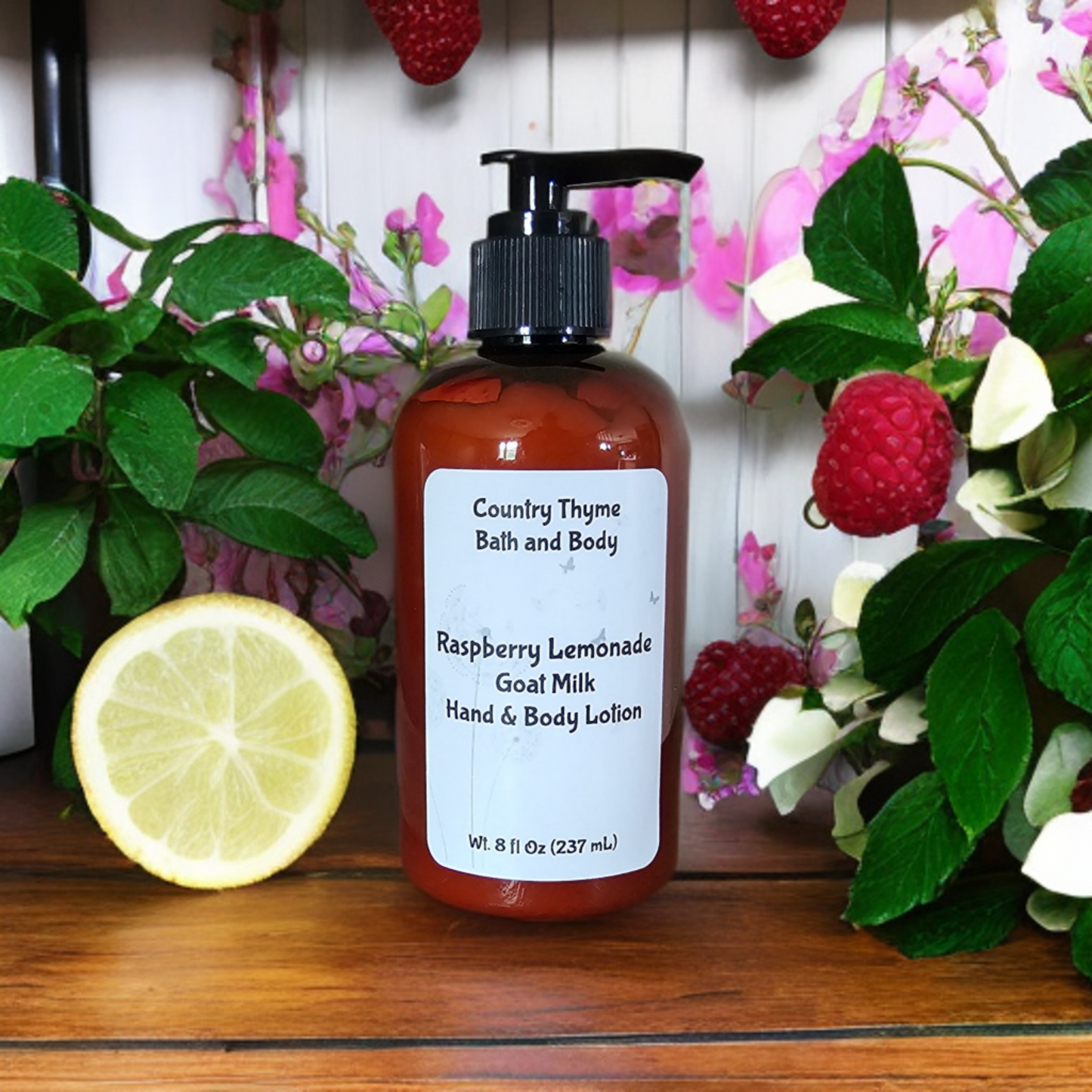 Raspberry Lemonade Goat Milk & Honey Body Lotion