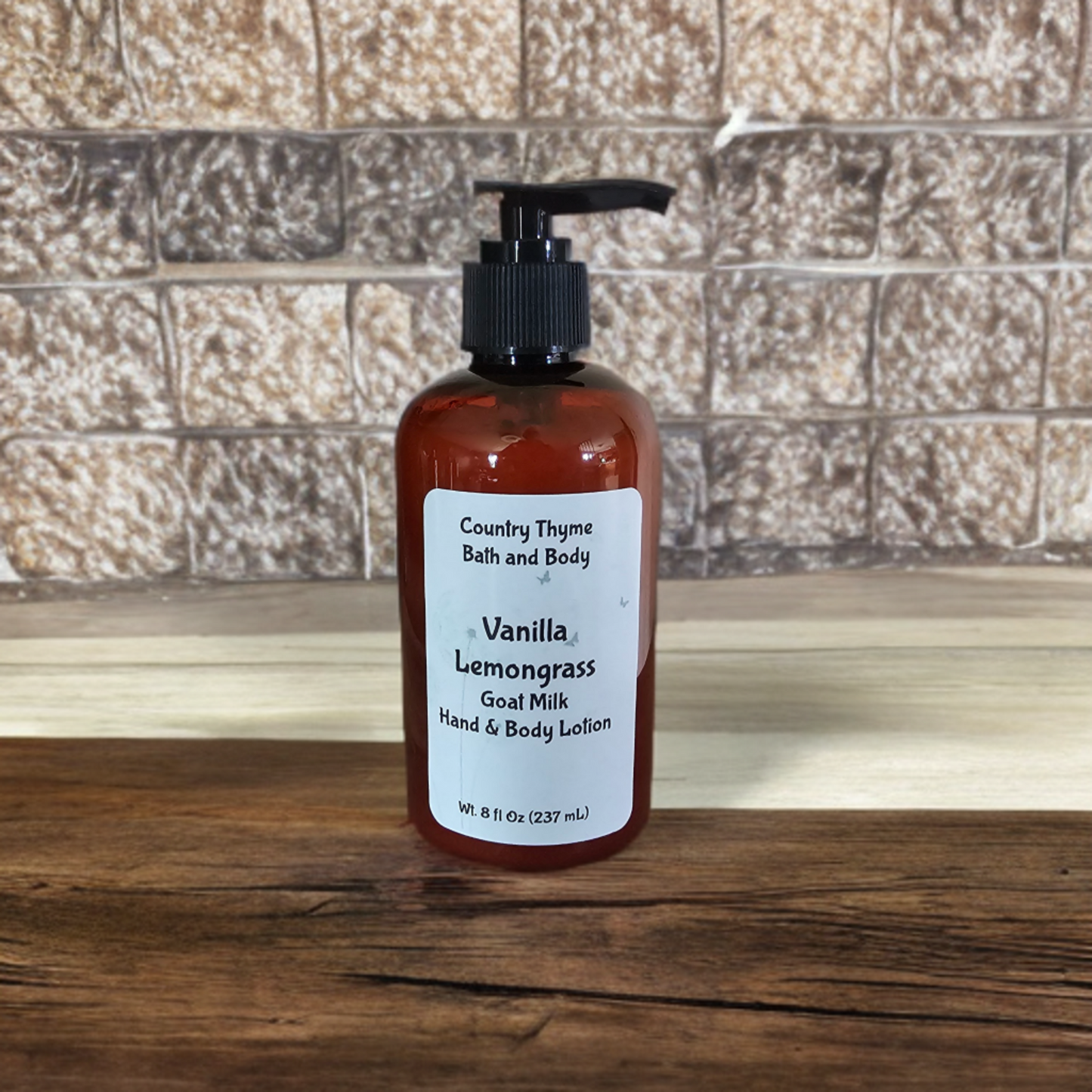 Vanilla Lemongrass Goat Milk & Honey Body Lotion